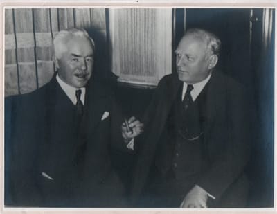 Josef Mayer with Karl Ludwig Nessler